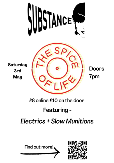 Substance at the Spice of Life: Electrics + Slow Munitions