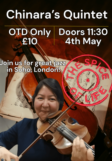 Spice of Life Jazz Club: Chinara’s Quintet