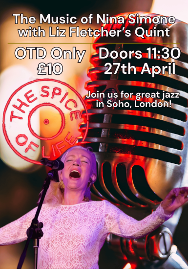 Spice of Life Jazz Club: The Music of Nina Simone with Liz Fletcher’s Quint