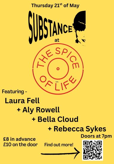 Substance at the Spice of Life: Laura Fell + Aly Rowell + Bella Cloud + Rebecca Sykes