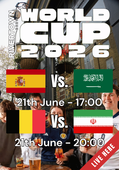 Spain vs Saudi Arabia 5pm kick off & Belgium vs Iran 8pm Kick Off