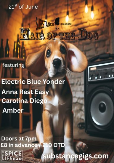 Substance presents Acoustica Electric Blue Yonder + Anna Rest Easy + Georgia Lee