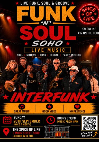 Funk & Soul Night at The Spice: INTERFUNK