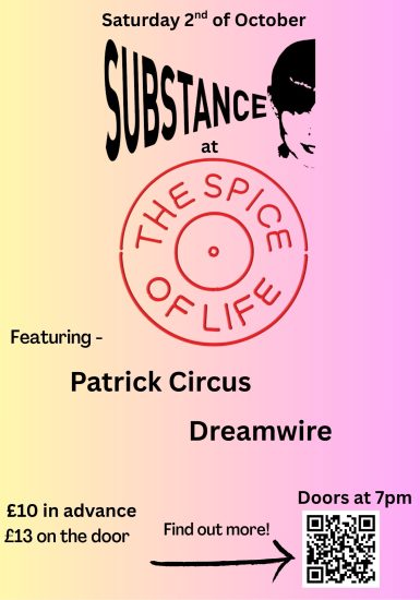 Substance Presents: Patrick Circus + Dreamwire (Tickets on sale soon)