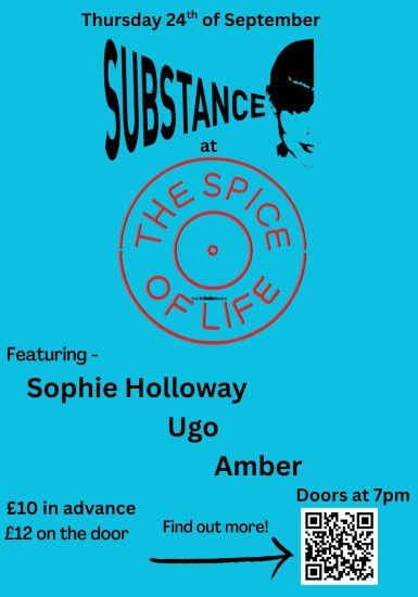 Substance Presents: Sophie Holloway + Ugo + Amber
