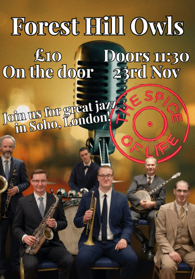 Spice of Life Jazz Club: Forest Hill Owls